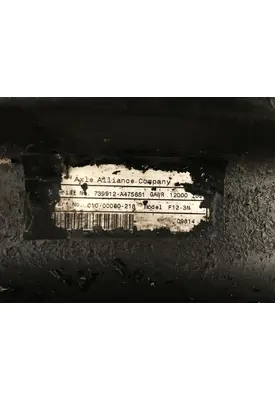 Alliance Axle AF-12.0-3 ~Axle Assembly, Front (unused)