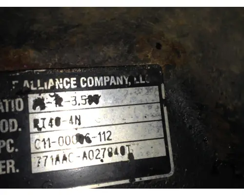 Rears (Rear) Alliance Axle RT40.0-4 Vander Haags Inc Sp