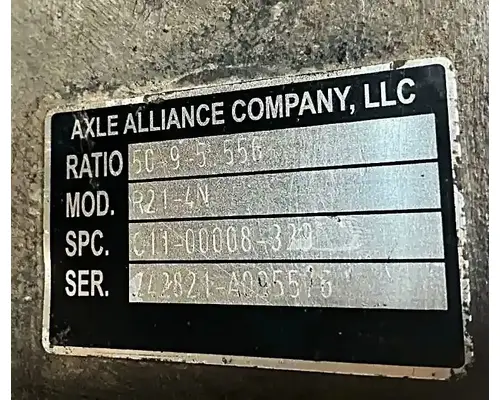 Alliance R21-4N Rear Rears (Tandem Rear or Single)