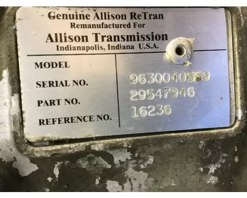 Allison 1000 HS Transmission