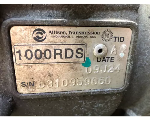 Allison 1000 RDS Transmission
