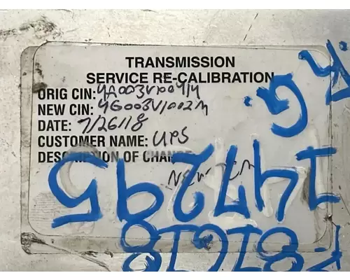 Allison 1000 SERIES ECM (Transmission)