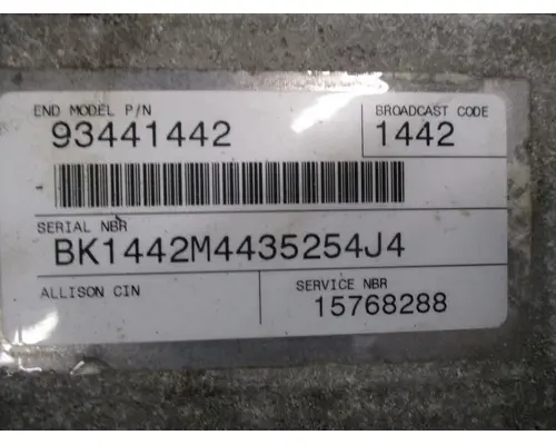 Allison 1000 SERIES ECM (Transmission)