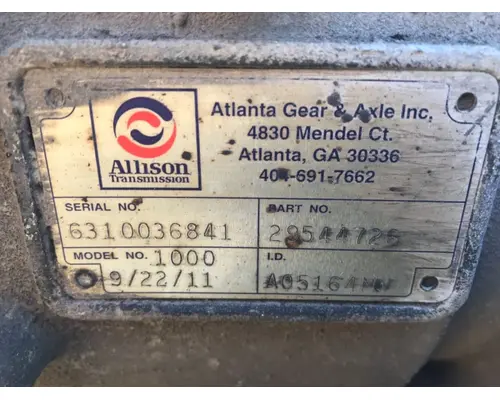 Allison 1000 SERIES Transmission Assembly