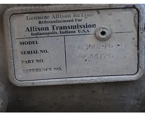 Allison 1000 SERIES Transmission Assembly