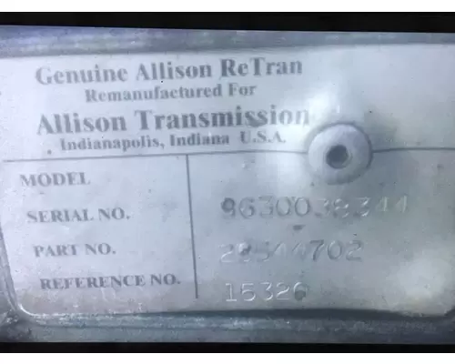 Allison 1000 SERIES Transmission Assembly
