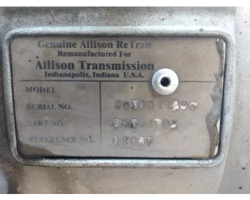 Allison 1000 SERIES Transmission Assembly