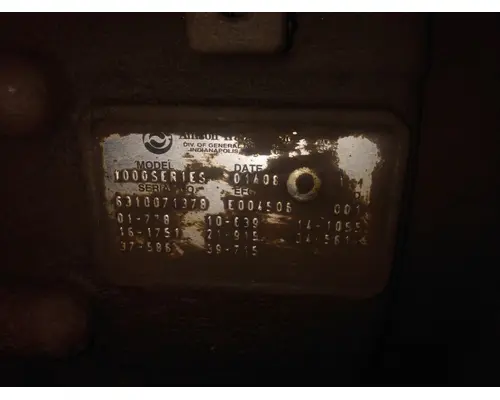 Allison 1000 SERIES Transmission Assembly