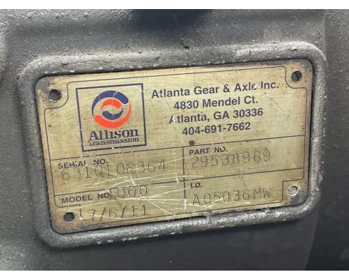 Allison 1000 SERIES Transmission Assembly