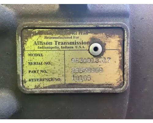 Allison 1000 SERIES Transmission Assembly