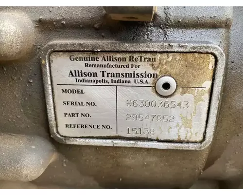 Allison 1000 SERIES Transmission Assembly