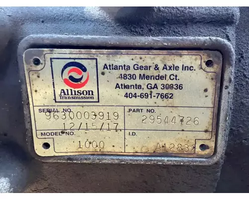 Allison 1000 SERIES Transmission Assembly