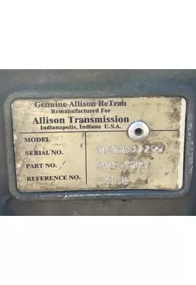 Allison 1000 SERIES Transmission Assembly