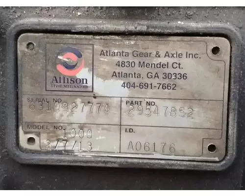 Allison 1000 SERIES Transmission Assembly