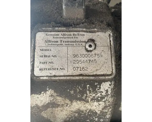 Transmission Assembly ALLISON 1000 SERIES Custom Truck One Source