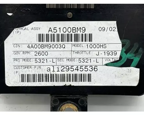 Allison 1000HS ECM (Transmission)