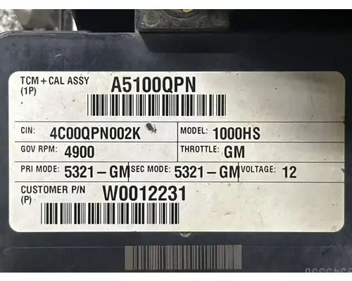 Allison 1000HS ECM (Transmission)