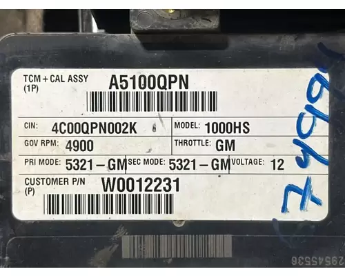 Allison 1000HS ECM (Transmission)