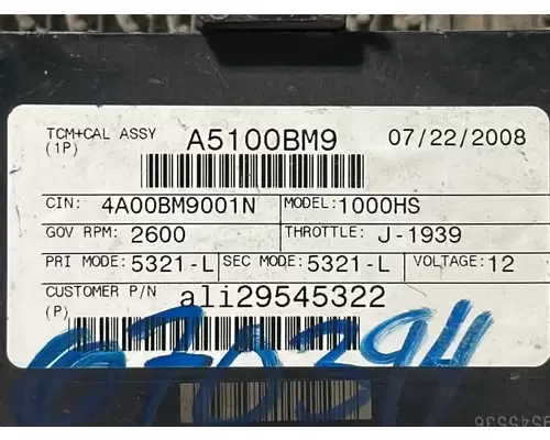 Allison 1000HS ECM (Transmission)