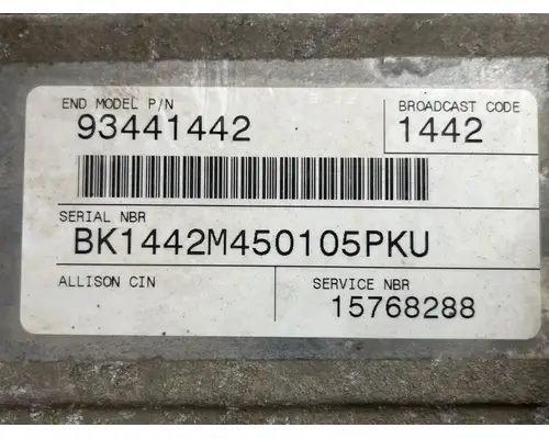 Allison 1000HS ECM (Transmission)