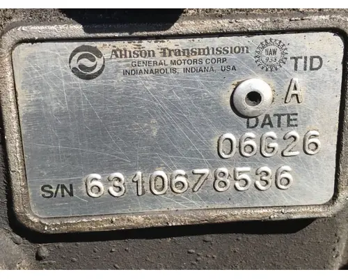 Allison 1000HS Transmission Assembly