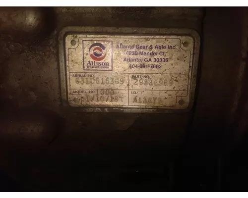 Allison 1000HS Transmission Assembly