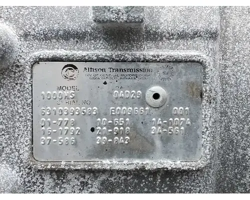 Allison 1000HS Transmission Assembly
