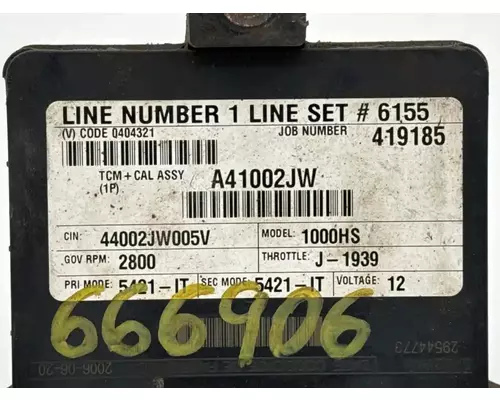 Allison 1000RDS ECM (Transmission)