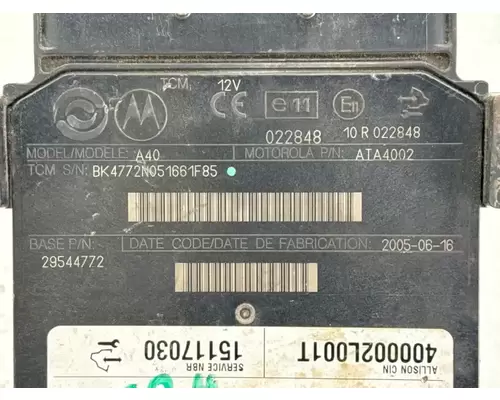 Allison 1000RDS ECM (Transmission)