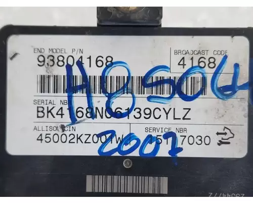 Allison 1000RDS ECM (Transmission)