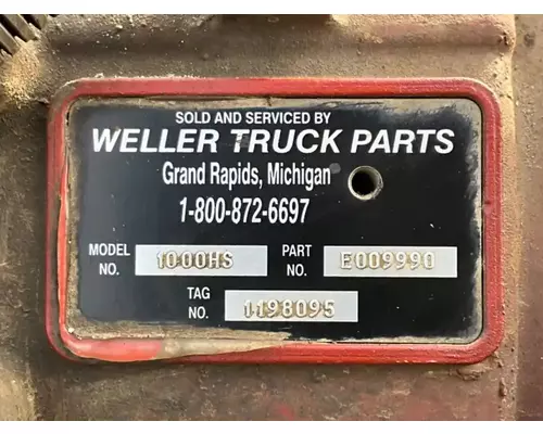 Transmission Assembly Allison 1000HS Complete Recycling Group LLC