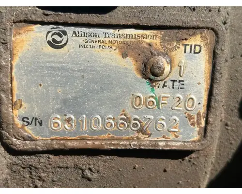 Transmission Assembly Allison 1000HS Complete Recycling Group LLC