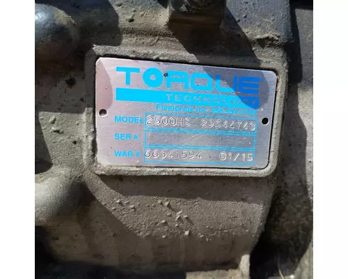 Allison 2000 SERIES TransmissionTransaxle Assembly
