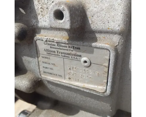 Allison 2000 SERIES TransmissionTransaxle Assembly