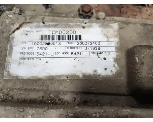 Allison 2000 ECM (Transmission)