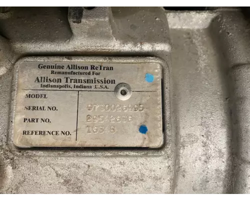 Allison 2000 Transmission Assembly