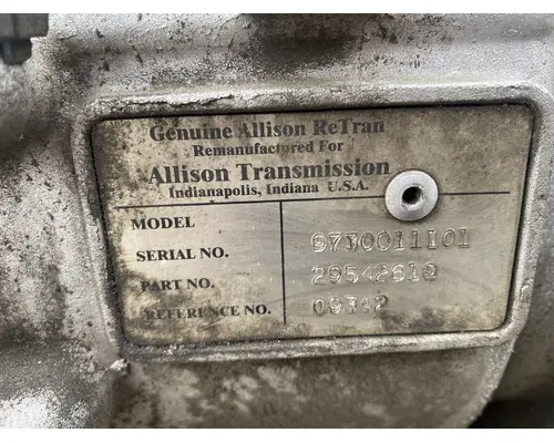 Allison 2000 Transmission Assembly