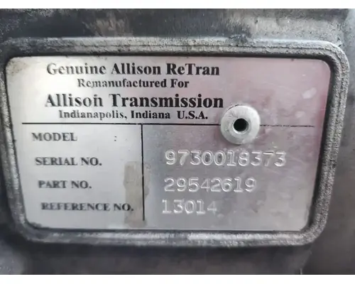 Allison 2000 Transmission Assembly