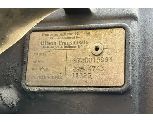 Allison 2000 Transmission Assembly