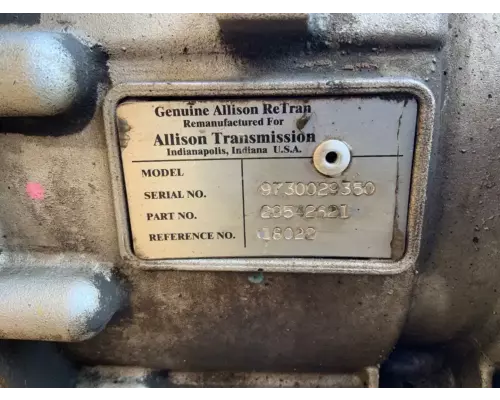 Allison 2000 Transmission Assembly
