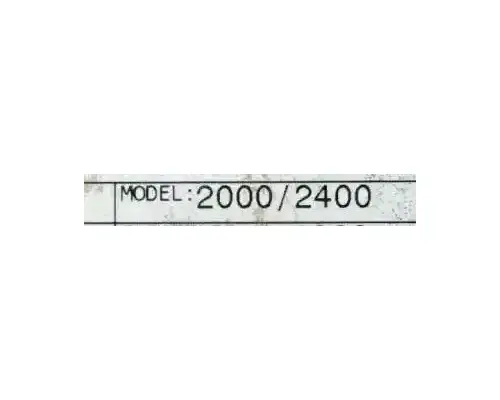 Allison 2000 Transmission Assembly