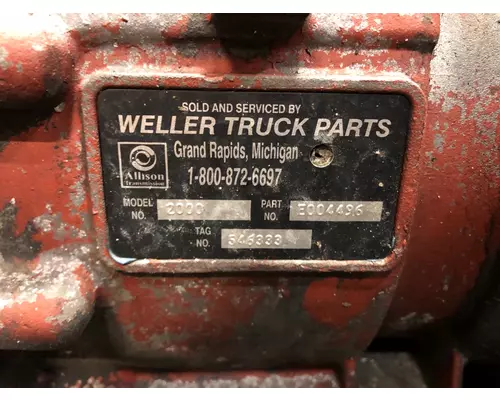 Allison 2000 Transmission