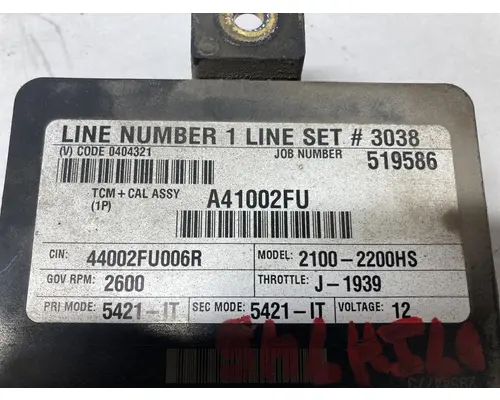 Allison 2100 HS Transmission Control Module (TCM)