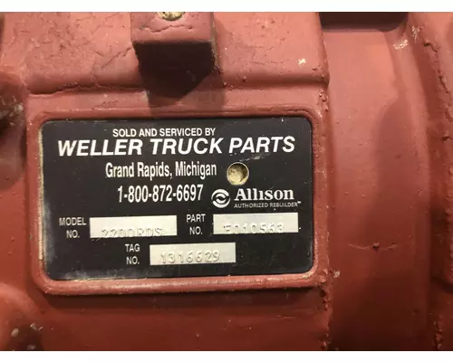 Allison 2200 RDS Transmission