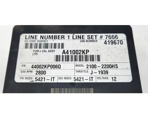 Allison 2200HS ECM (Transmission)