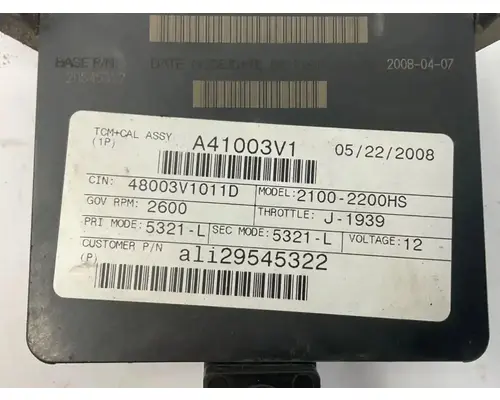 Allison 2200HS ECM (Transmission)