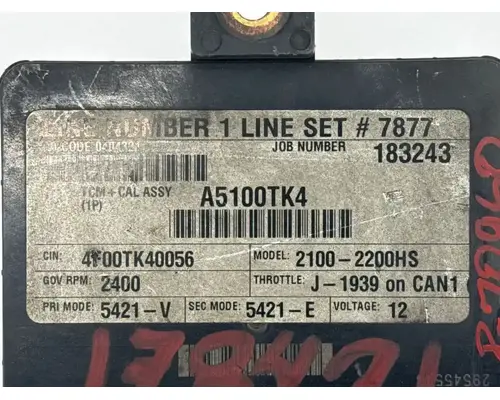 Allison 2200HS ECM (Transmission)