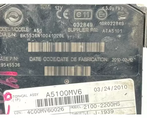 Allison 2200HS ECM (Transmission)
