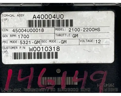 Allison 2200HS ECM (Transmission)