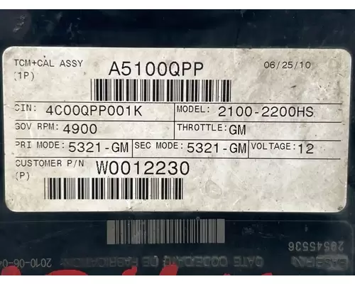 Allison 2200HS ECM (Transmission)